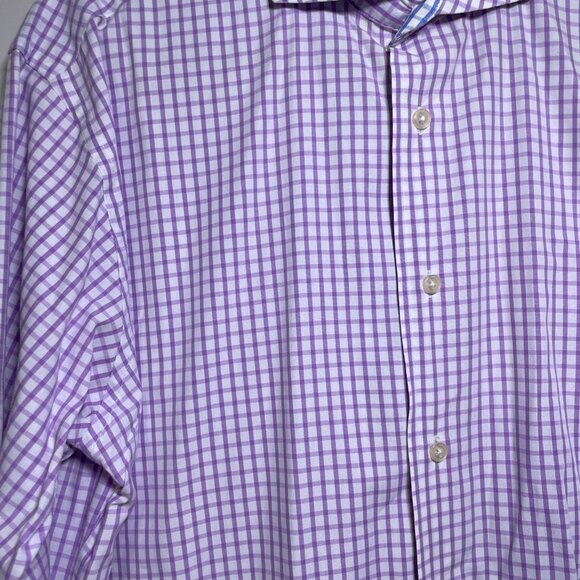 Set of 3 Men's 34/35 Isaac Mizrahi Long Sleeve Button Down Dress Shirts - Picture 9 of 16